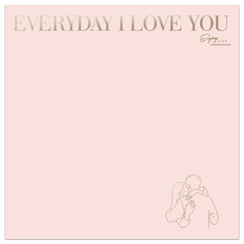 MYHC-40 Papier d'emballage à motif de fleurs en coton monochrome Jane Eyre Hug