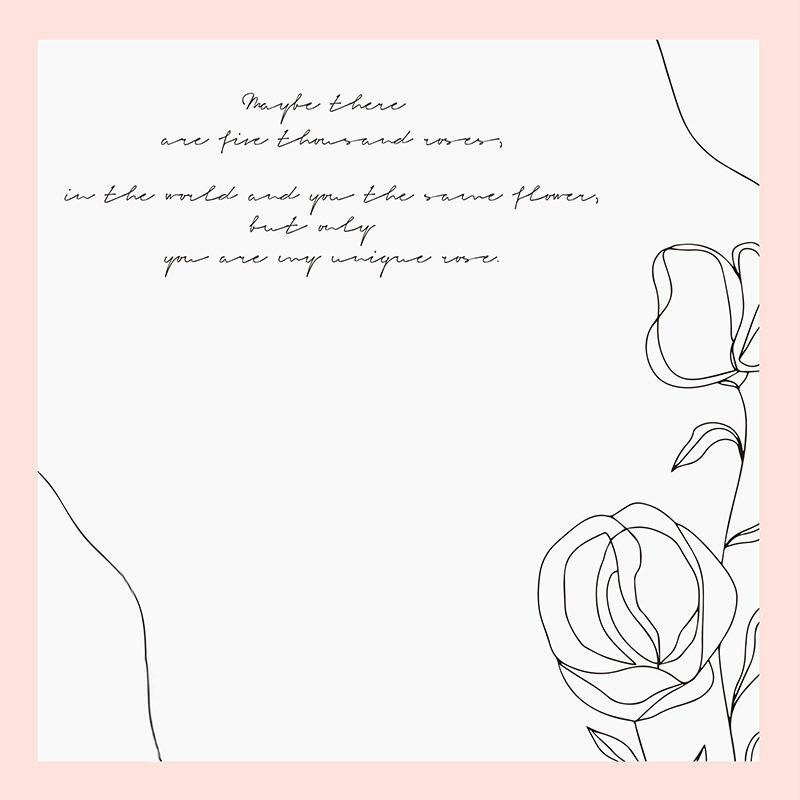 MYHC-42 Papier d'emballage de fleurs en coton à bordure contrastée de style simple