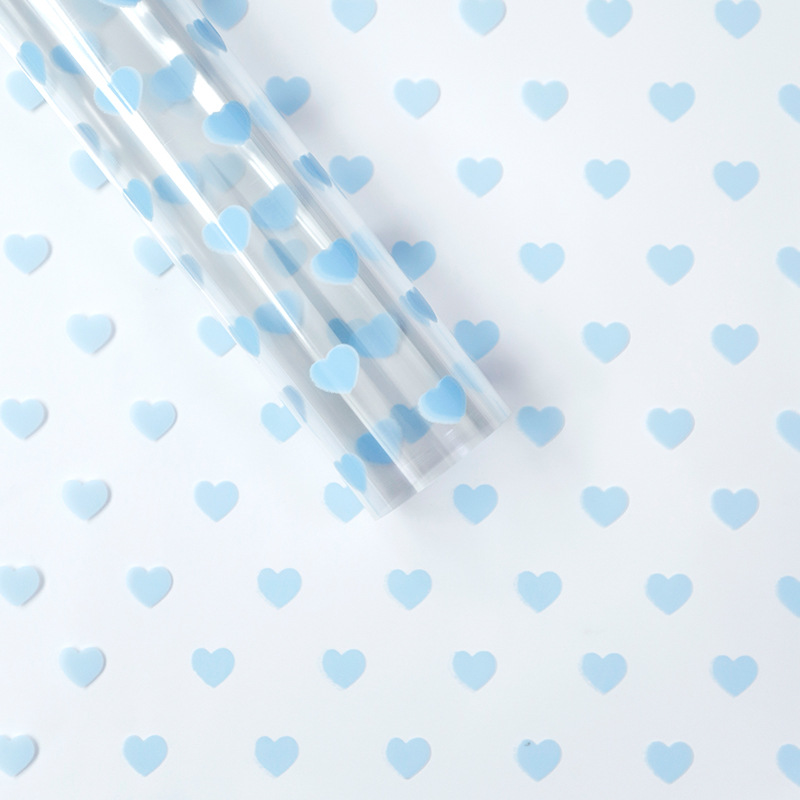MYHC-62 Even Love Décoration OPP Papier d'emballage de fleurs transparent
