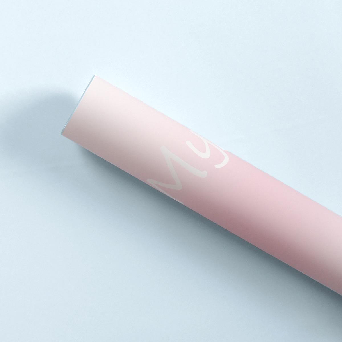 MYHC-66 Papier d'emballage de fleurs imperméable à l'eau de couleur dégradé de macaron
