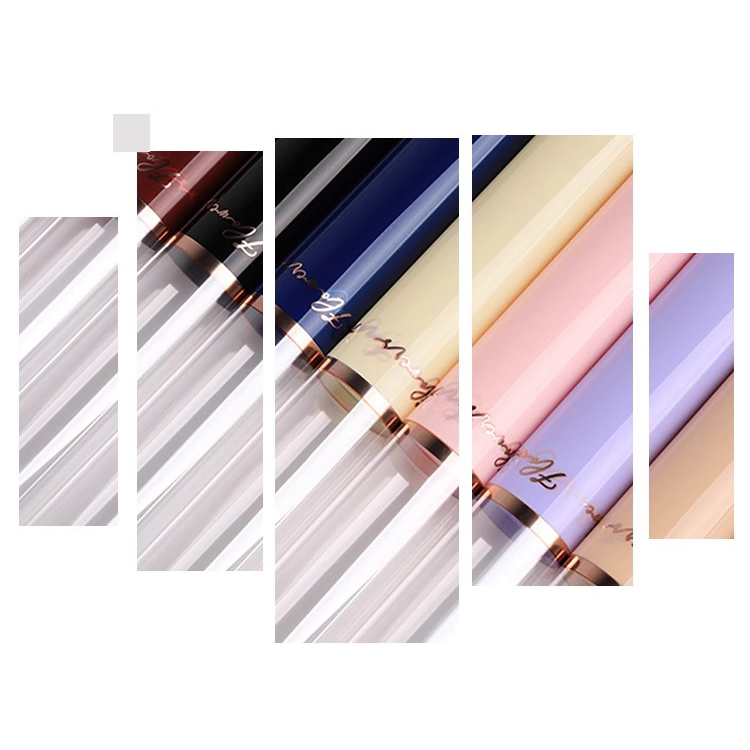 Papier d'emballage Opp de fleurs en plastique MYHC-70 Gold Line