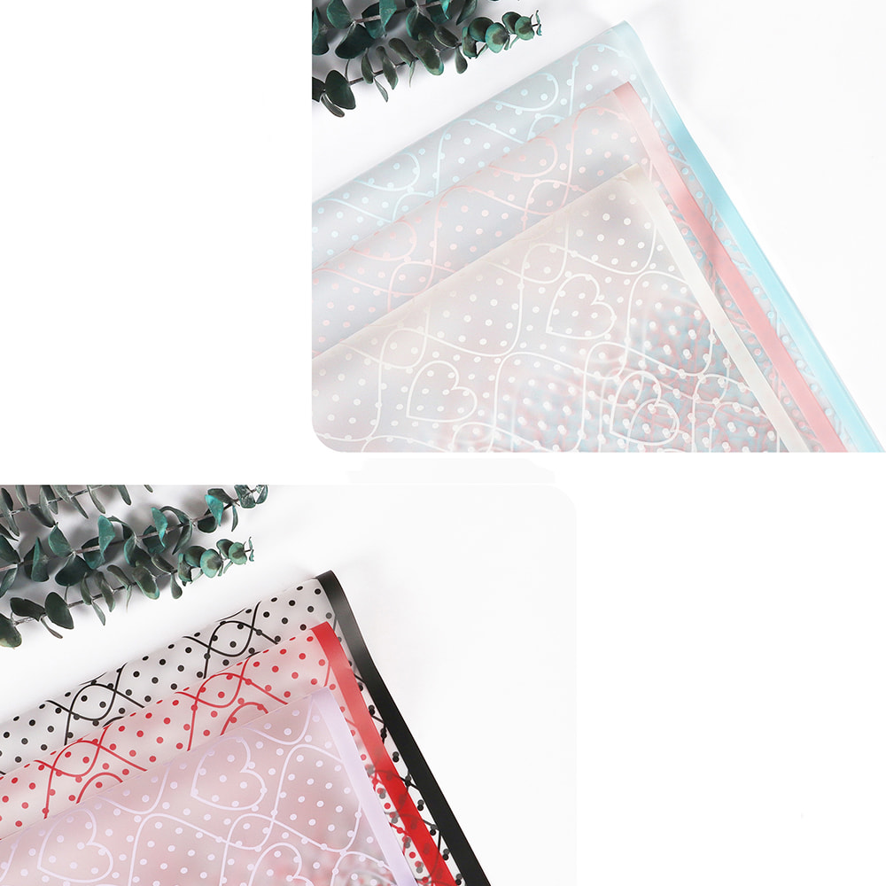 Papier d'emballage de fleurs à texture lisse