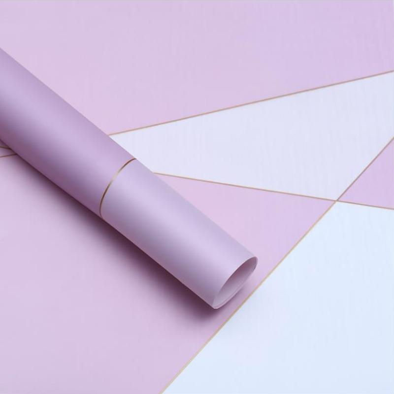 Papier d'emballage imperméable pour bouquet de fleurs Nossa avec ligne magnétique