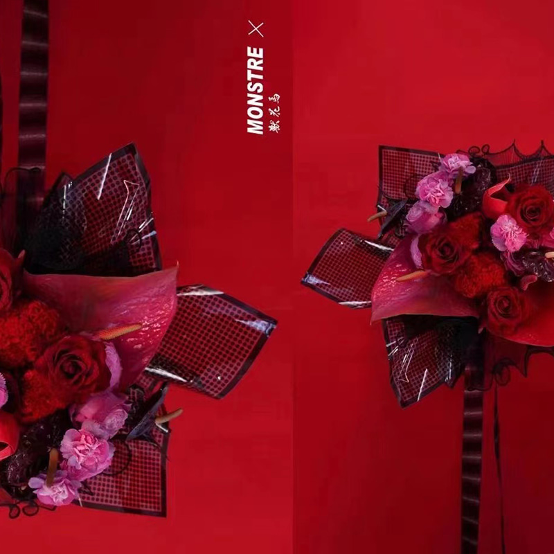 Film d'emballage de fleurs traité anti-buée OPP