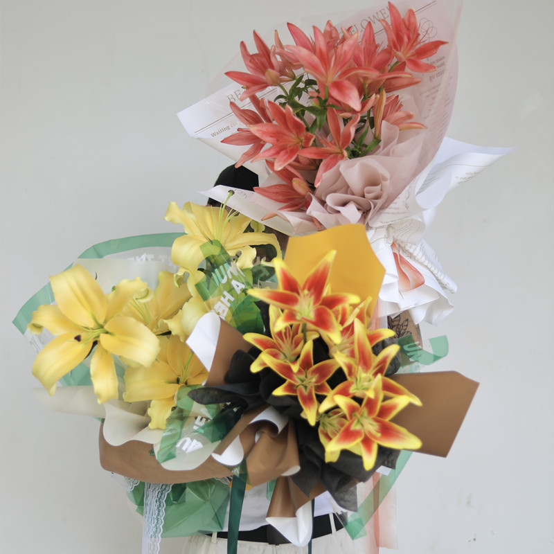 Cellophane d'emballage de fleurs 58*58cm