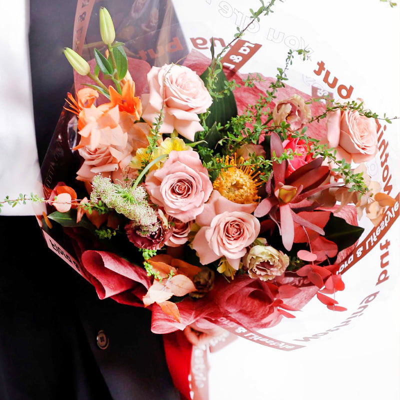 Film d'emballage de fleurs en plastique OPP haute clarté