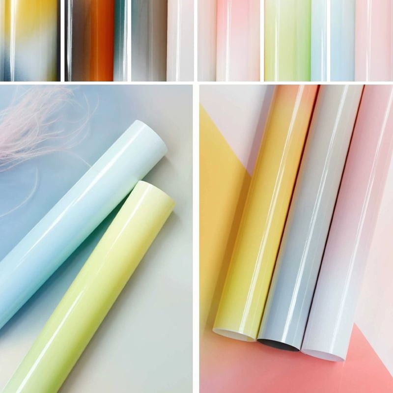 Papier d'emballage de fleurs OPP de 4,5 mil