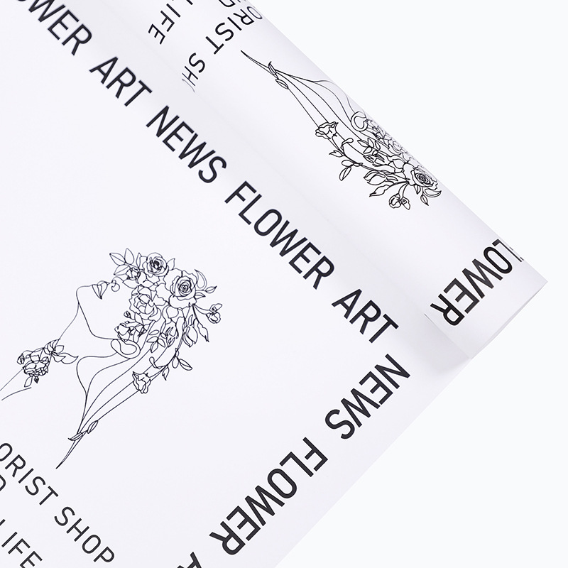 Mattis Papier cadeau aux motifs artistiques