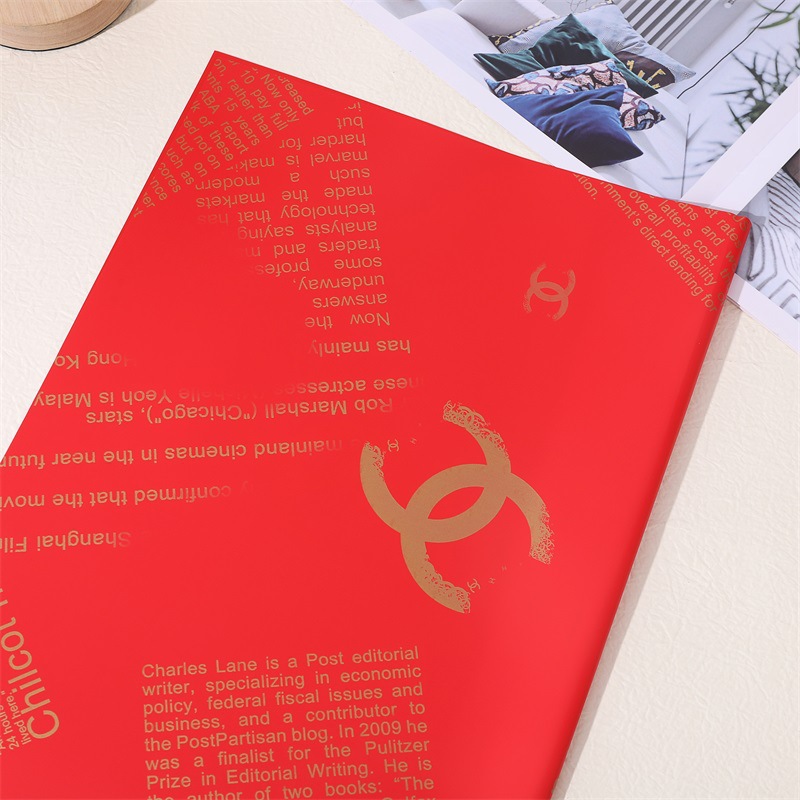 Papier d'emballage de marque Chanel