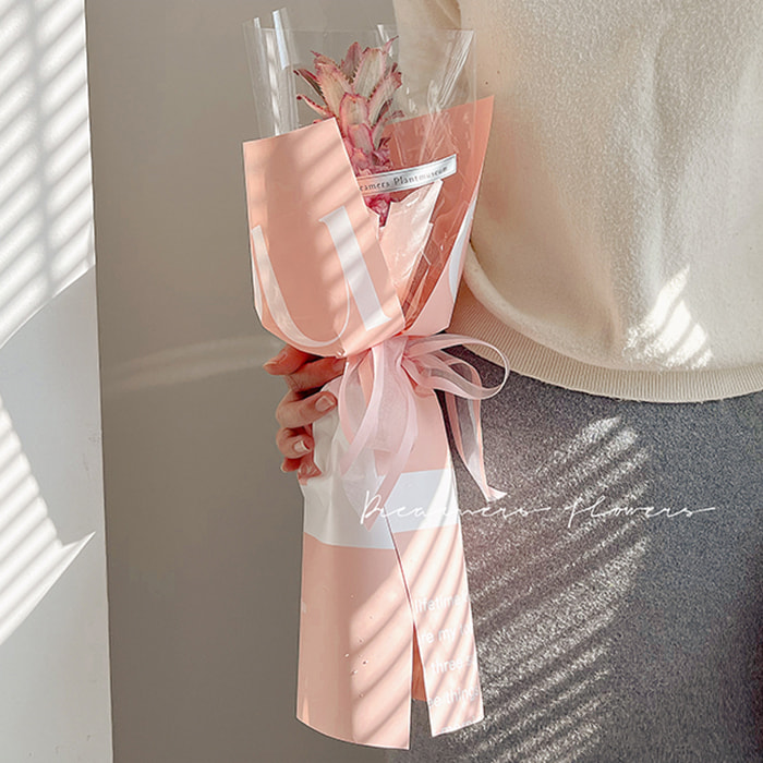 Papier Cadeau Bouquet Éternel Cynthia