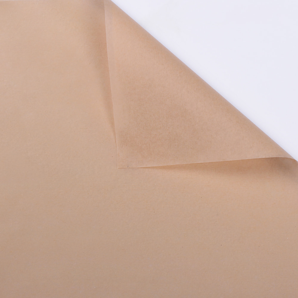 Papier d'emballage de fleurs en papier de poire des neiges coloré