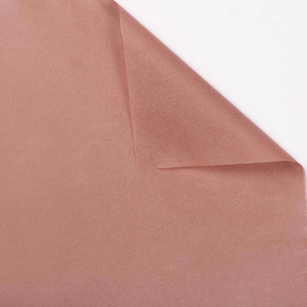 Papier d'emballage de fleurs en papier de poire des neiges coloré