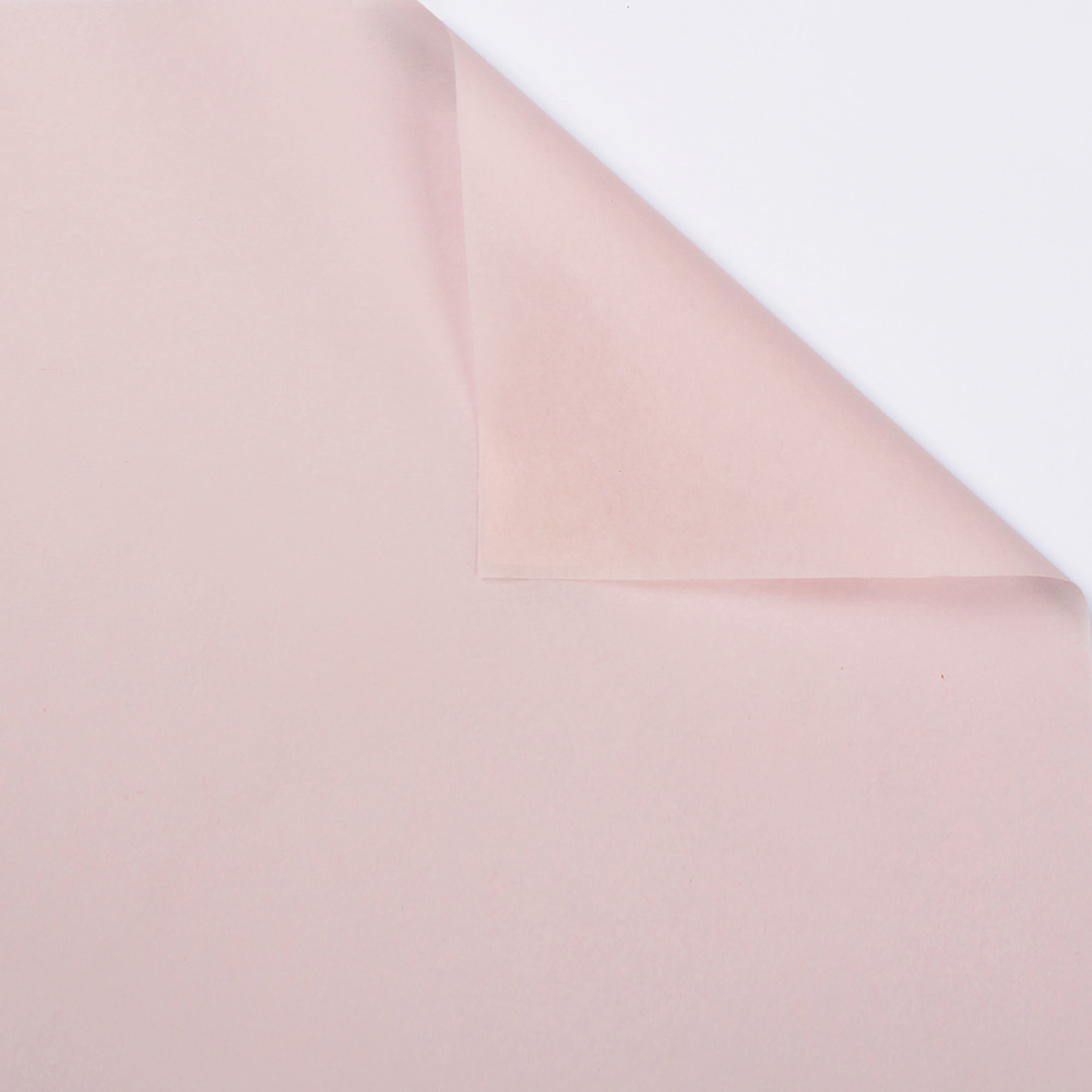 Papier d'emballage de fleurs en papier de poire des neiges coloré