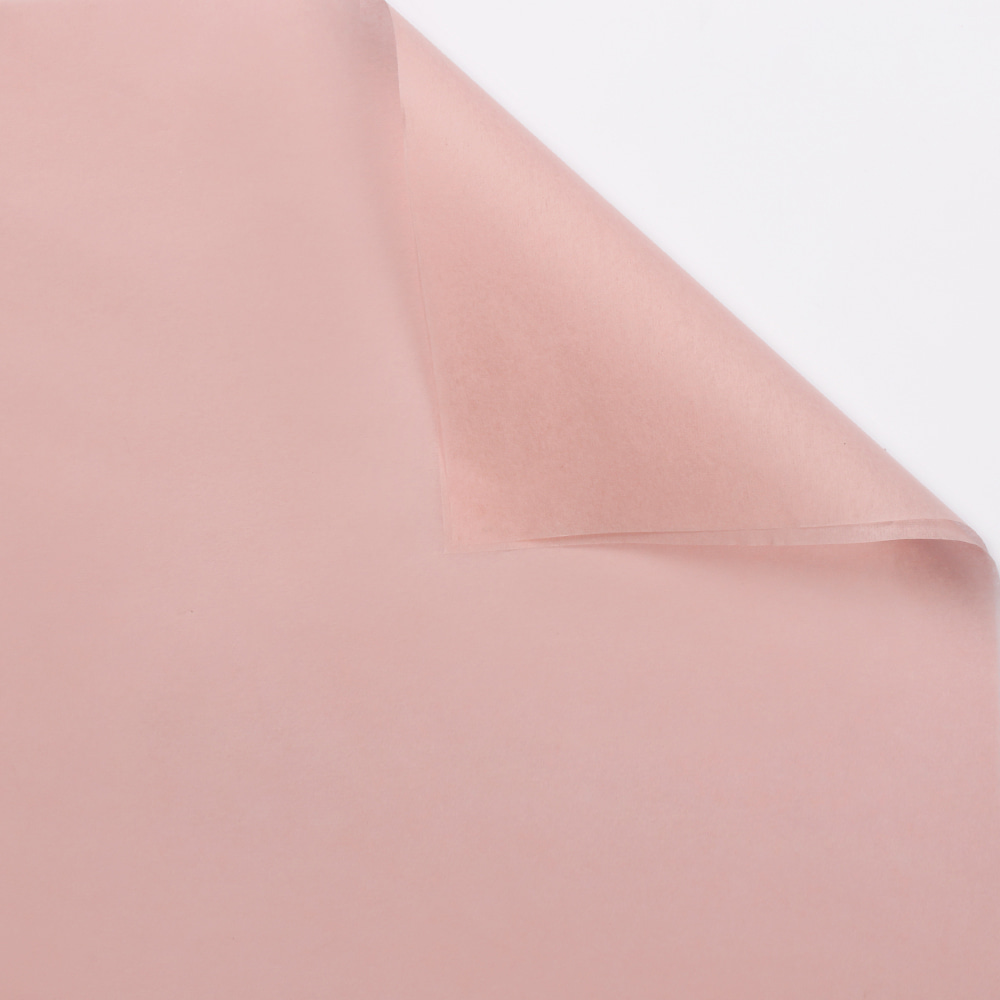 Papier d'emballage de fleurs en papier de poire des neiges coloré