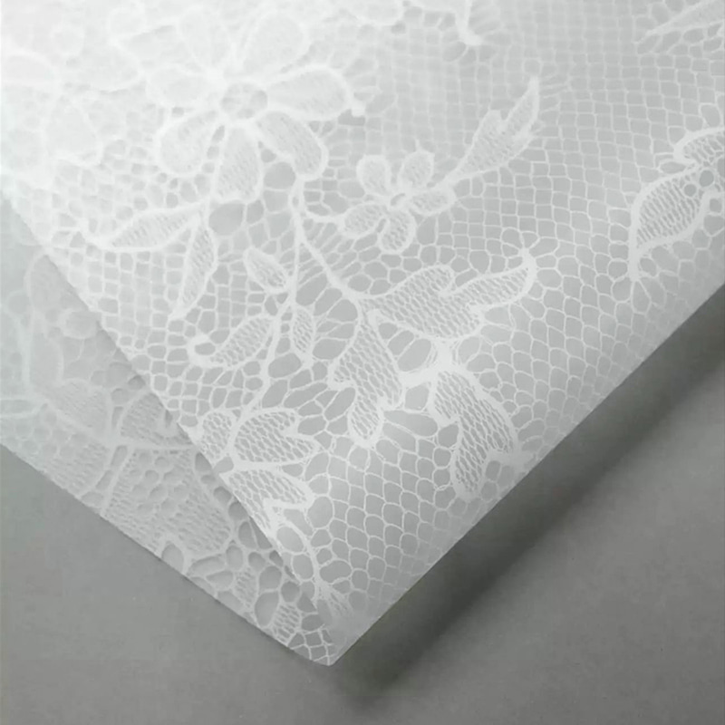 Papier d'emballage de fleurs Nuosha dans différents motifs et styles