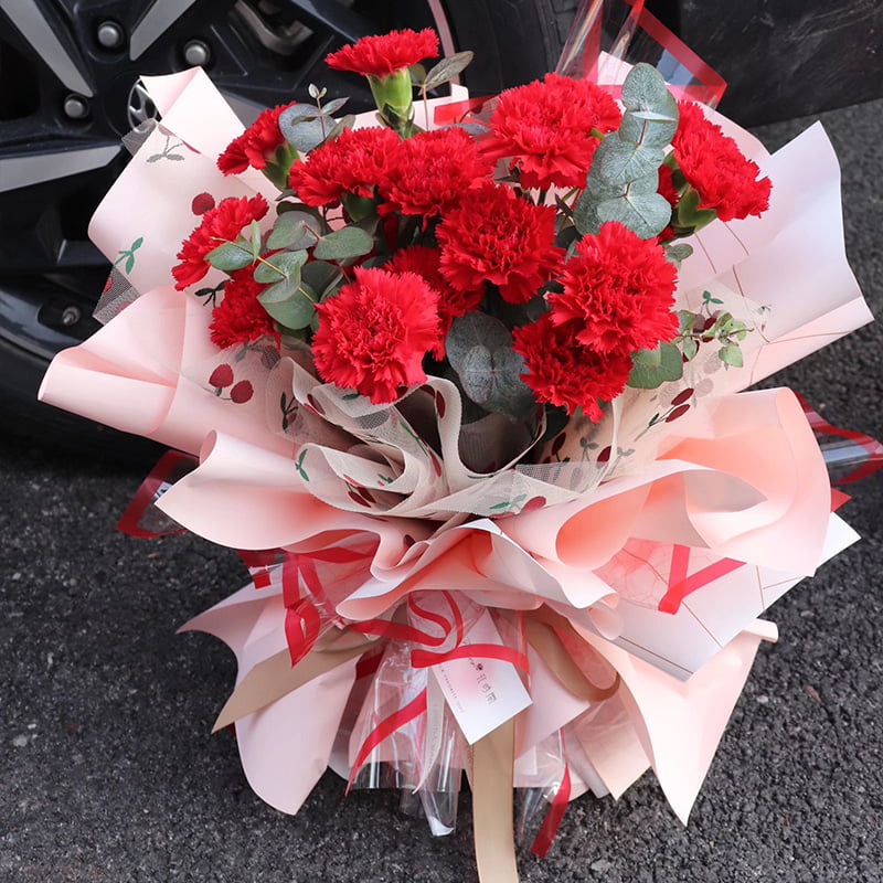 Papier fleur en plastique opaque épaissi
