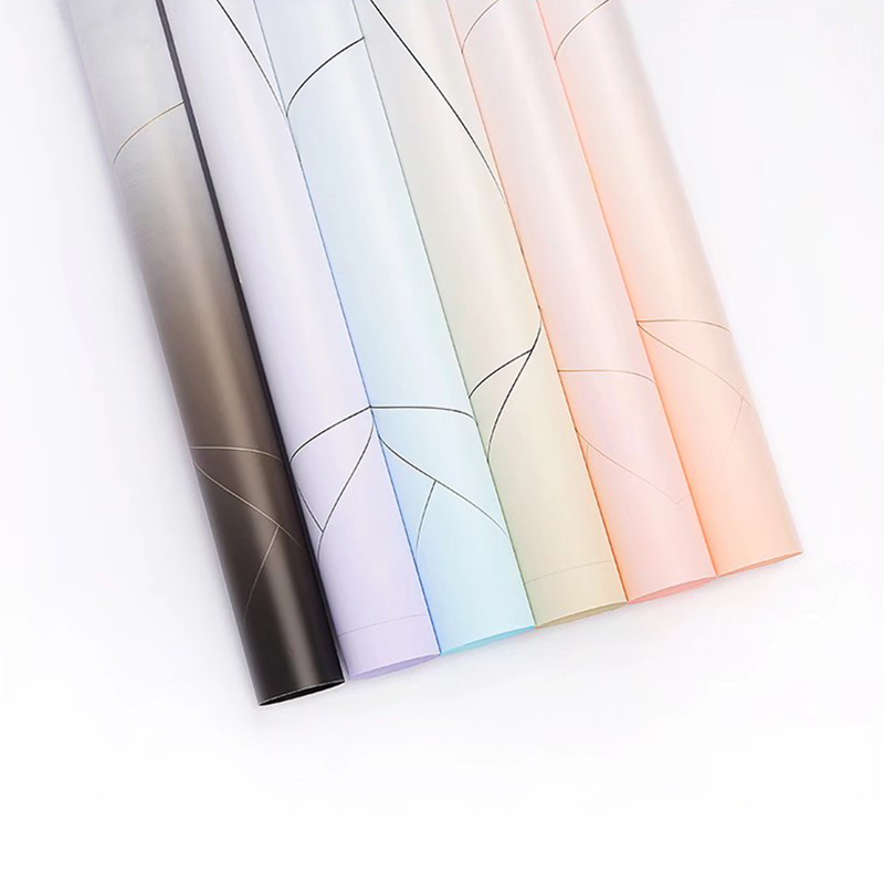 Papier fleur en plastique opaque épaissi