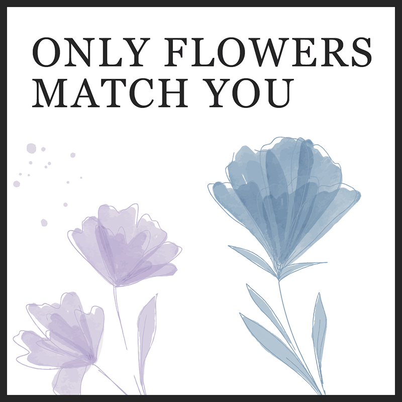 Papier d'emballage floral imprimé anglais