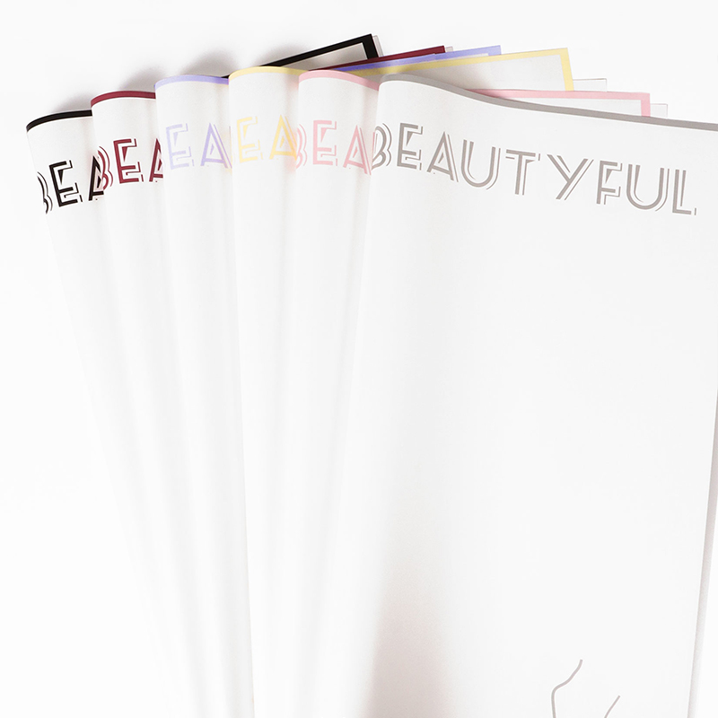 Emballage bouquet frais papier d'art anglais