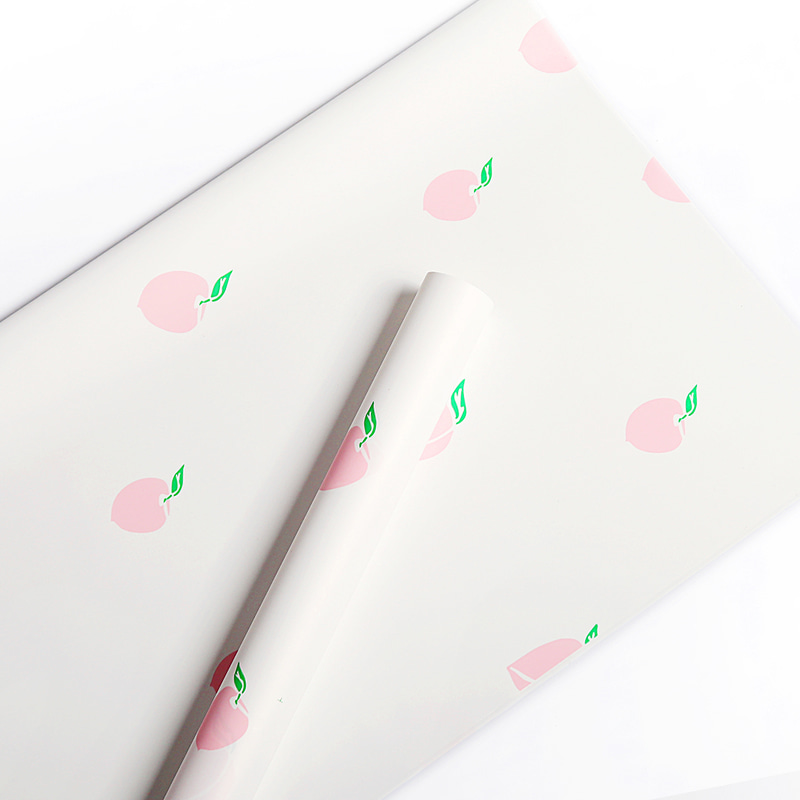 Papier Cadeau Bouquet de motifs de fruits simples