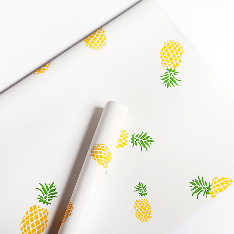 Papier Cadeau Bouquet de motifs de fruits simples