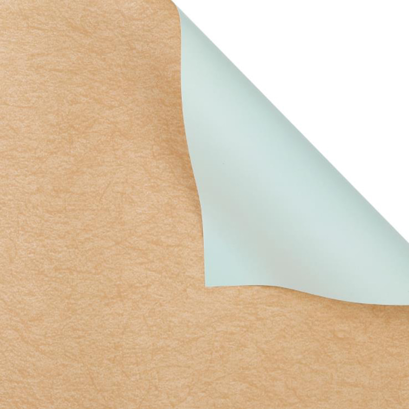Papier d'emballage pour bouquet coréen de couleur unie