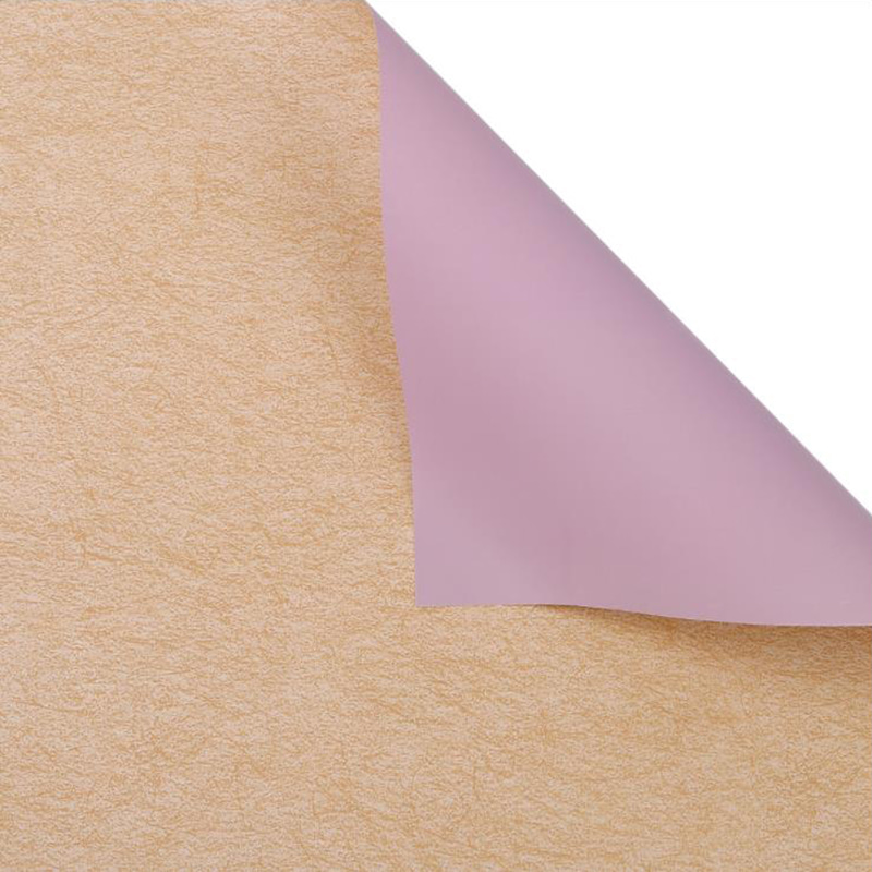 Papier d'emballage pour bouquet coréen de couleur unie