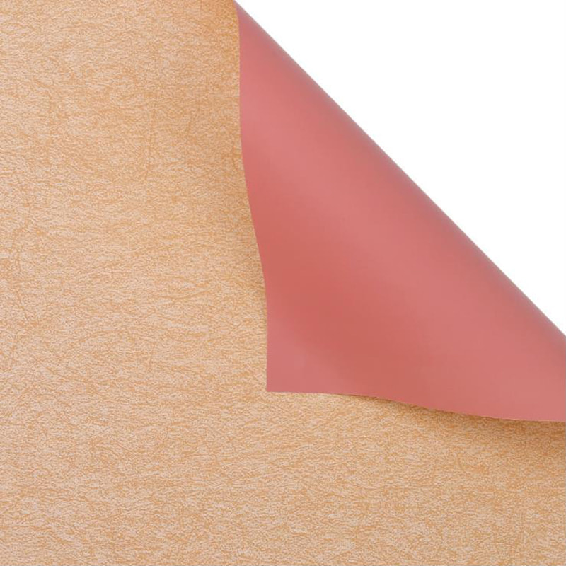 Papier d'emballage pour bouquet coréen de couleur unie