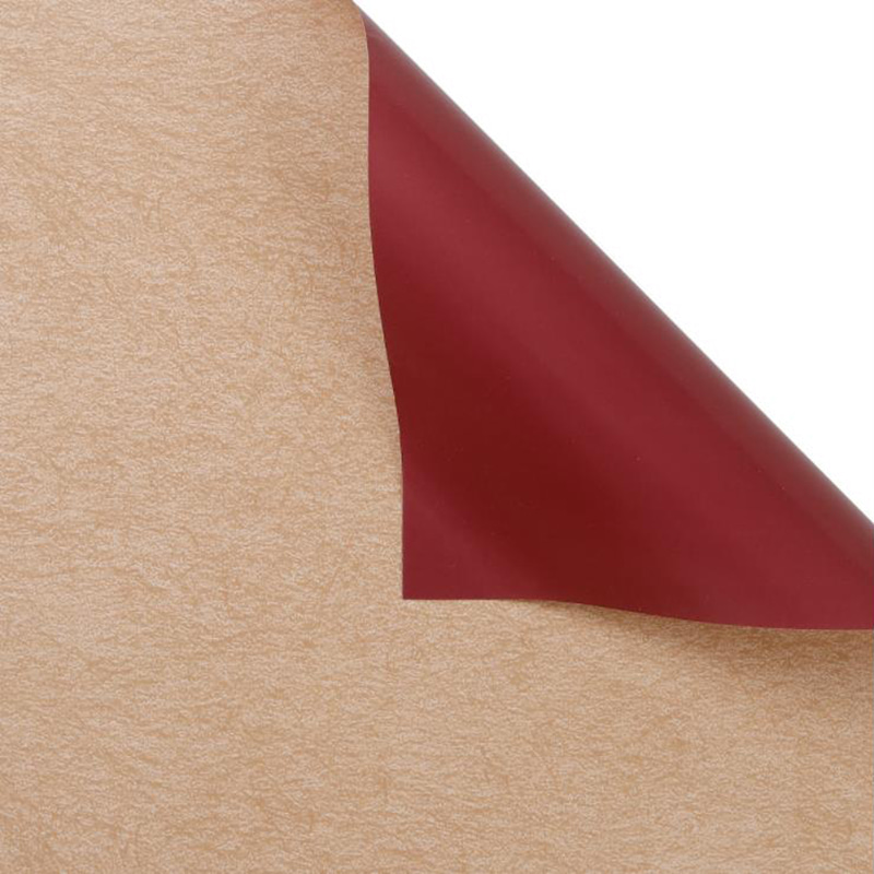 Papier d'emballage pour bouquet coréen de couleur unie