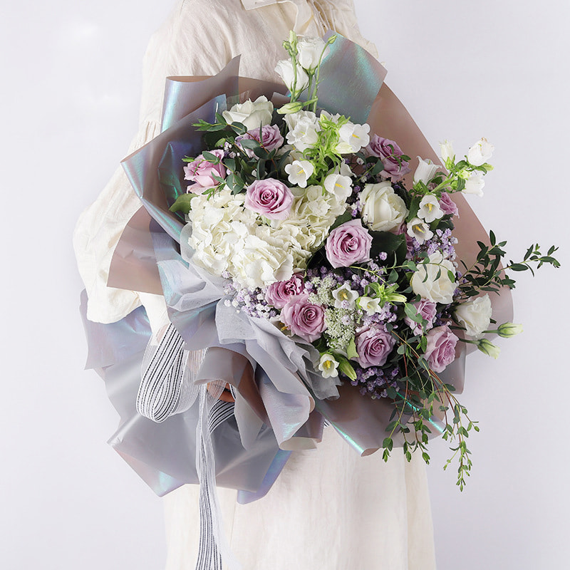 Papier Cadeau Bouquet de parties scintillant du ciel étoilé