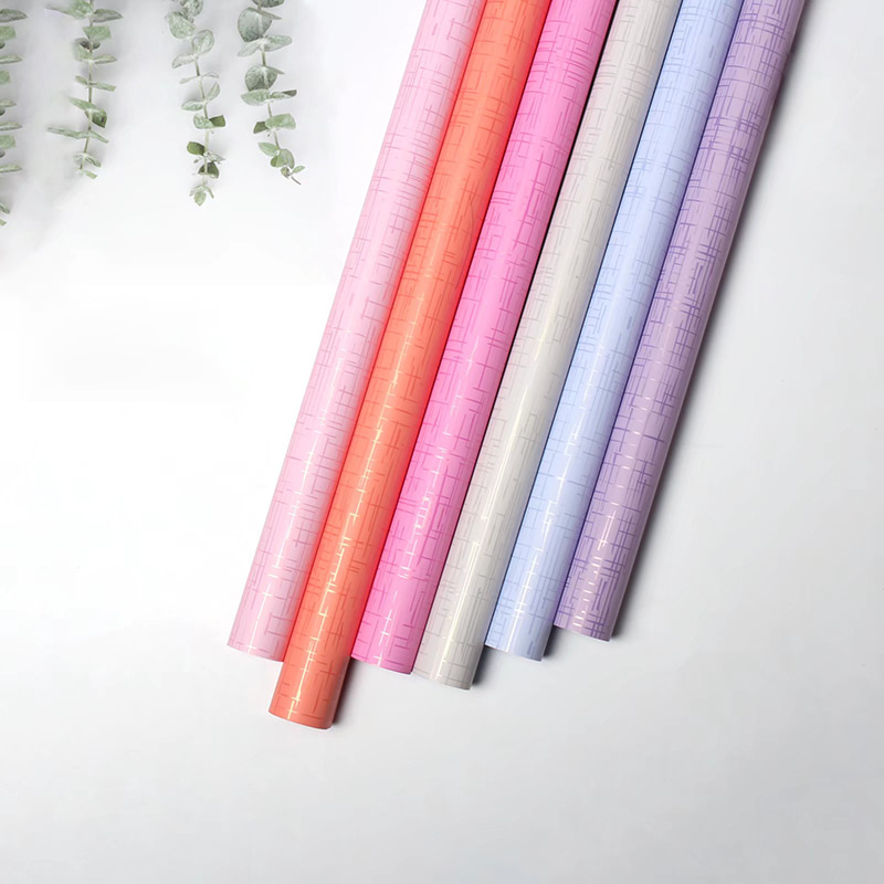 Papier d'emballage pour bouquet texturé simple