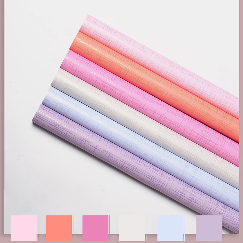 Papier d'emballage pour bouquet texturé simple