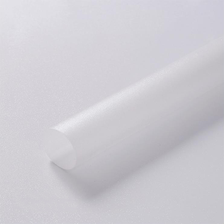 Papier d'emballage de bouquet de film dégradé de brume glacée